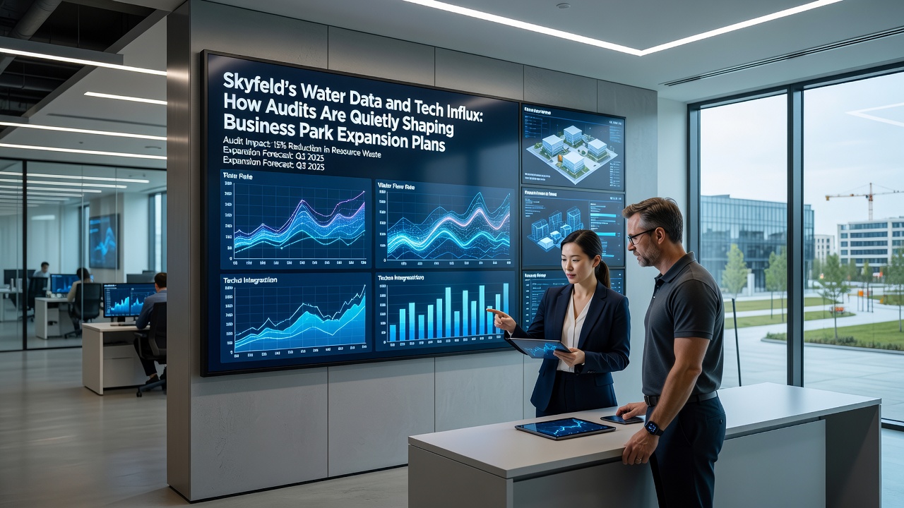 Water Audits Steer Expansion Strategies in Skyfeld Business Park as Tech Firms Arrive